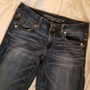 American eagle crop jeans